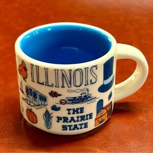 Starbucks Been There Series Illinois mug mini sized